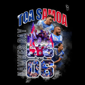 Toa Samoa Supporters Tee 865 in the 06 Design