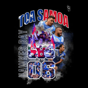 Toa Samoa Supporter Singlet 865 in the 06  Design
