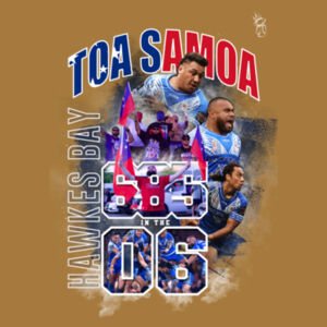 Toa Samoa Supporter Long Sleeve Tee 865 in the 06  Design