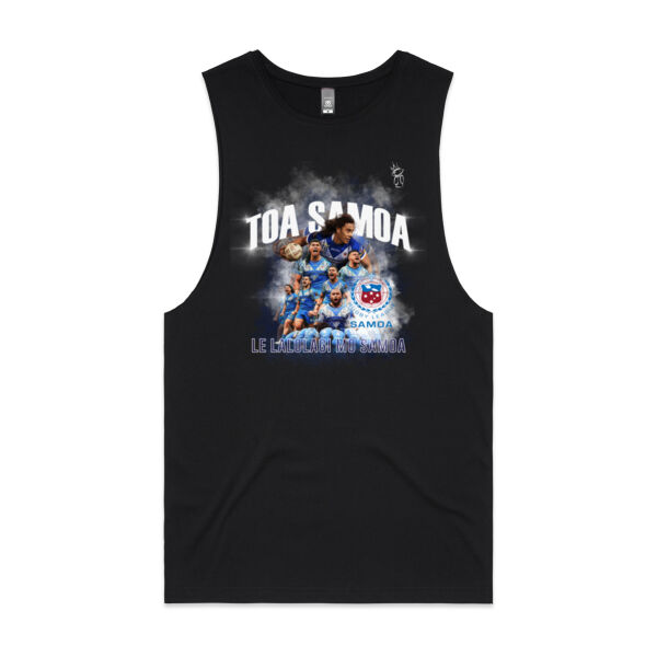 Toa Samoa War Cry Singlet Thumbnail