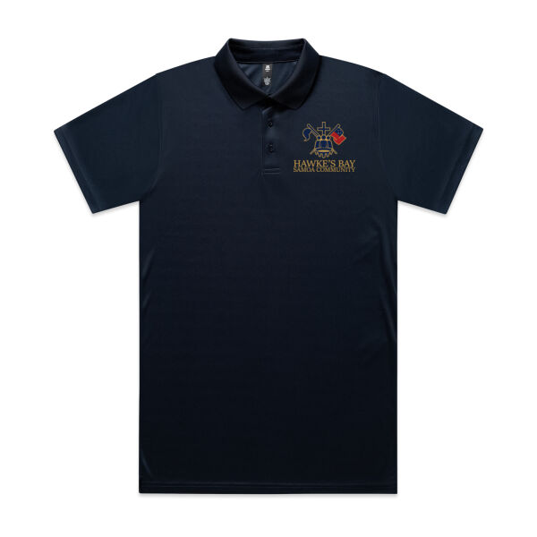 Hawkes Bay Samoa Community Polo T shirt Thumbnail
